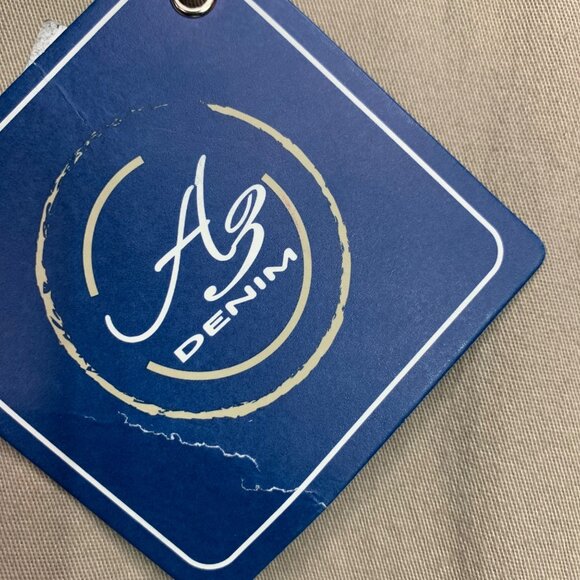 A3 Denim Womens Utility Cargo Pants Beige 18W - Picture 7 of 12